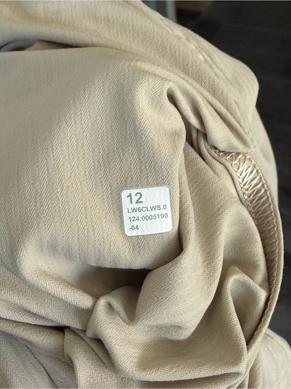 Lululemon Dance Studio Mid-Rise Lined Cropped Pants Trench Tan Size 12